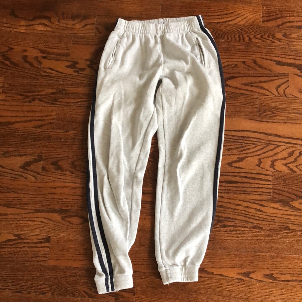 Waffled sweatpants